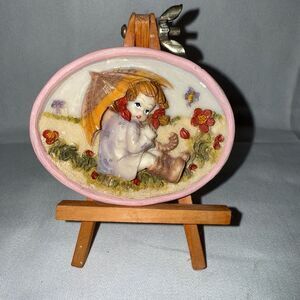 Sweet Pastel Plaque on Easel Thoughtful Gift for Art Teachers or Grad Moms